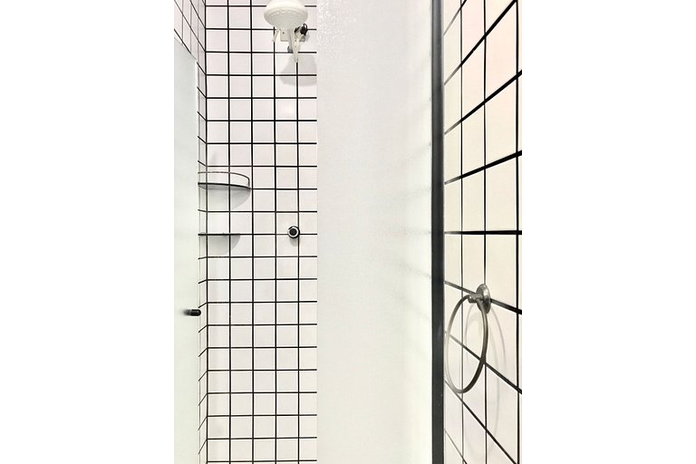 Centro de SV Frente praia com Garagem e Wi-Fi