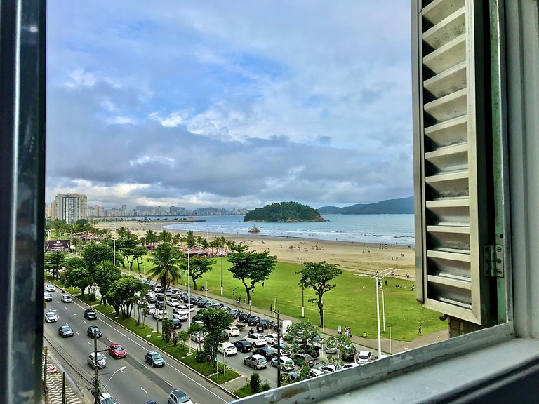 Vista Mar | Pé na Areia | Cama Queen | Enxoval