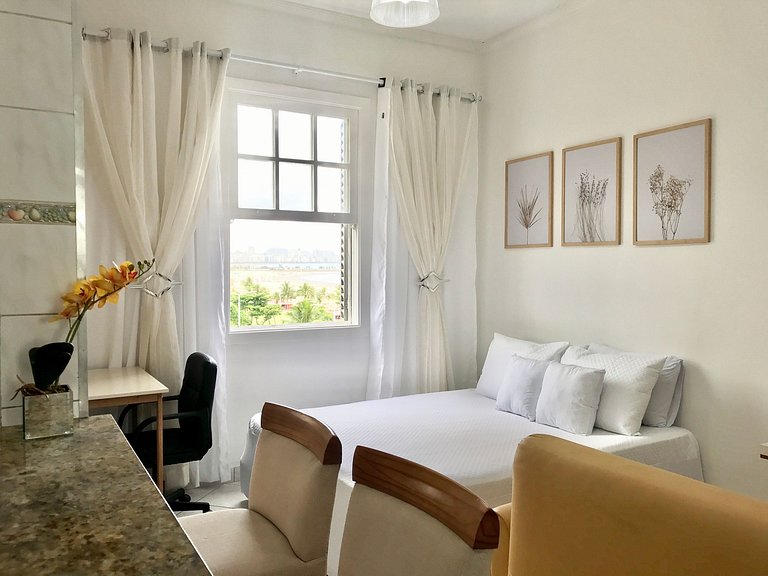 Vista Mar | Pé na Areia | Cama Queen | Enxoval