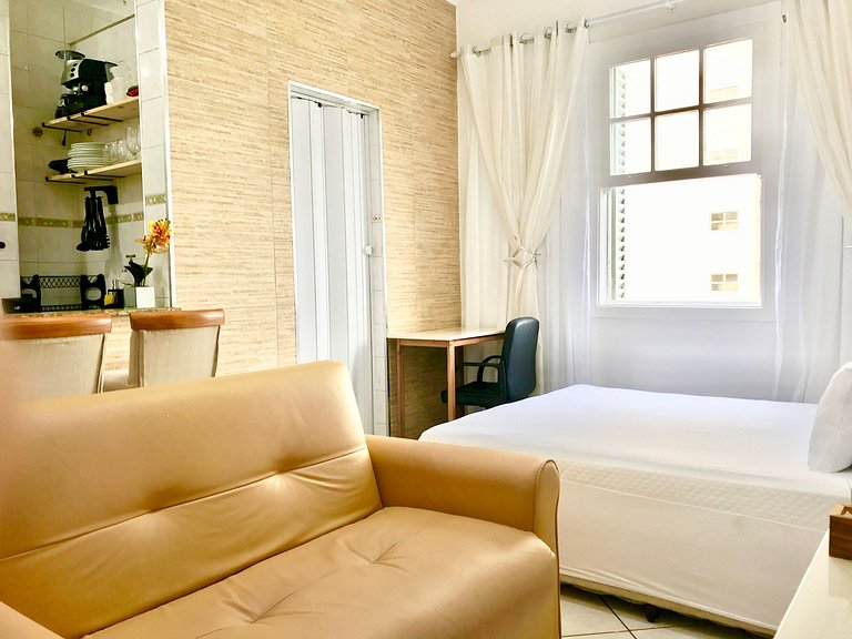 Vista Mar | Pé na Areia | Cama Queen | Enxoval