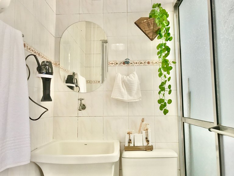 Vista Mar | Pé na Areia | Cama Queen | Enxoval