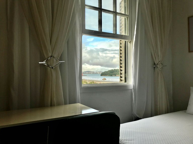 Vista Mar | Pé Areia | Cama Queen | Enxoval SIV