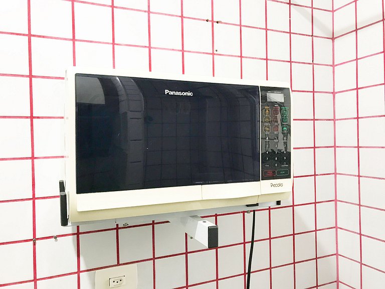 Centro de SV Frente praia com Garagem e Wi-Fi