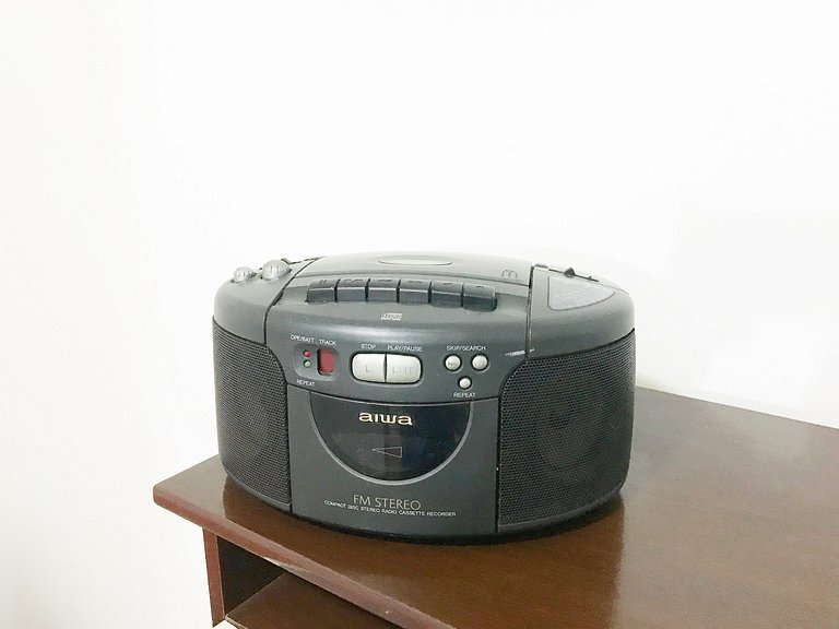 Centro de SV Frente praia com Garagem e Wi-Fi