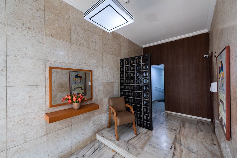 ViSTA MAR GONZAGA com Wi-Fi e Enxoval