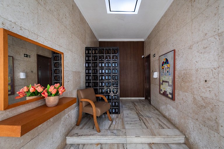 ViSTA MAR GONZAGA com Wi-Fi e Enxoval