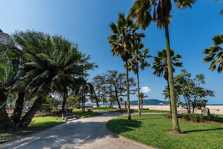 ViSTA MAR GONZAGA com Wi-Fi e Enxoval