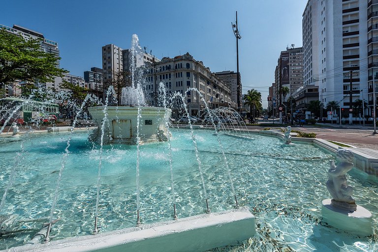 ViSTA MAR GONZAGA com Wi-Fi e Enxoval