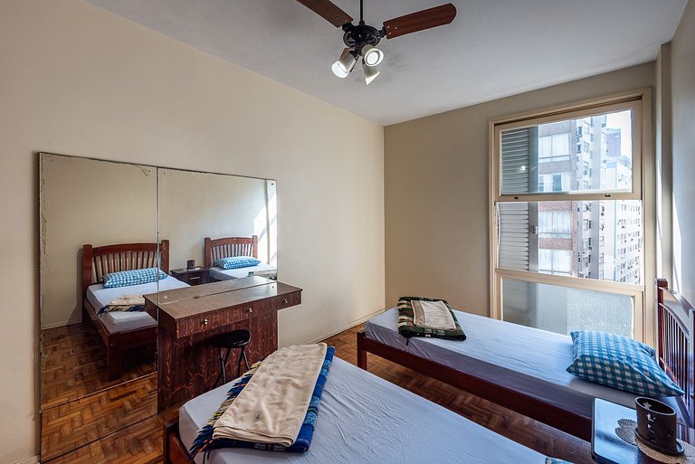 Vista Mar Gonzaga com Wi-Fi e Enxoval