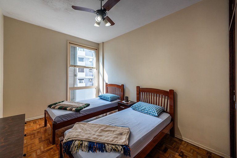 Vista Mar Gonzaga com Wi-Fi e Enxoval