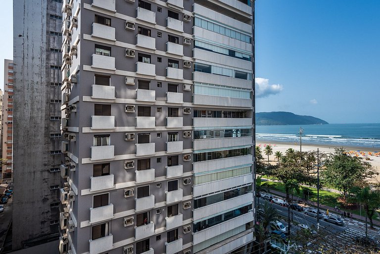 Vista Mar Gonzaga com Wi-Fi e Enxoval