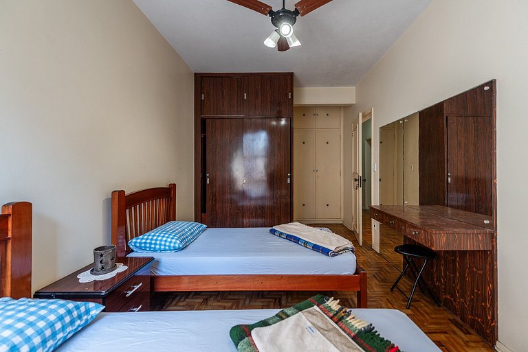 Vista Mar Gonzaga com Wi-Fi e Enxoval