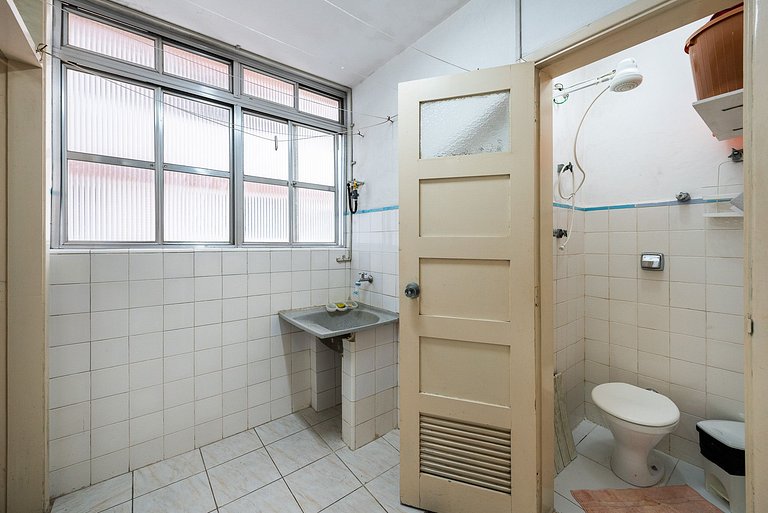 Vista Mar Gonzaga com Wi-Fi e Enxoval