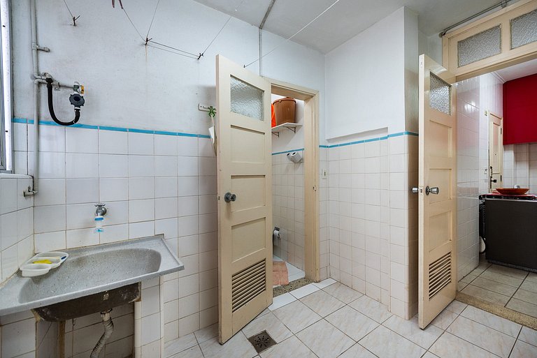 Vista Mar Gonzaga com Wi-Fi e Enxoval