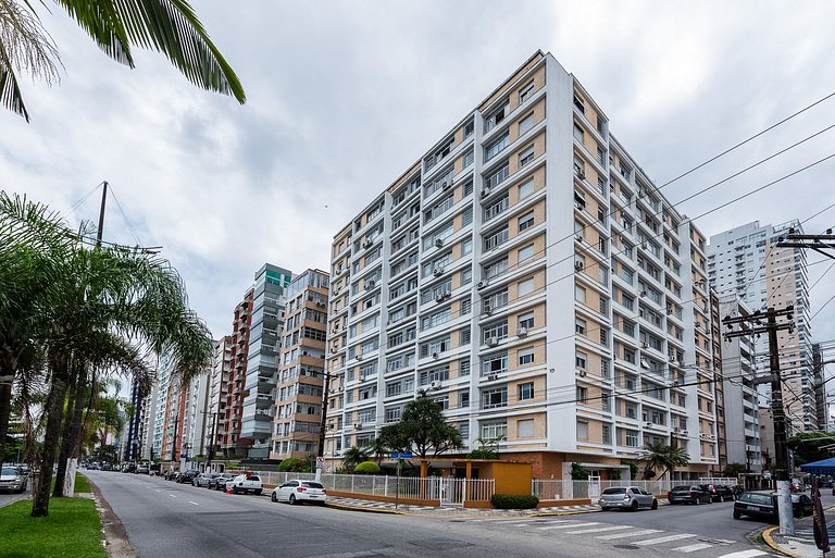 Frente Praia Embaré/Ar/Wi-Five