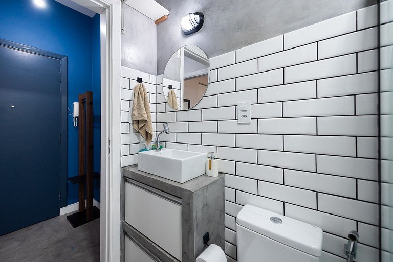 Frente Praia Embaré/Ar/Wi-Five