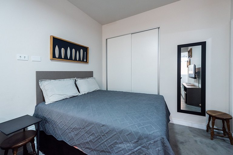 Frente Praia Embaré/Ar/Wi-Five