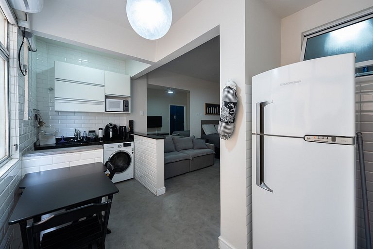 Frente Praia Embaré/Ar/Wi-Five