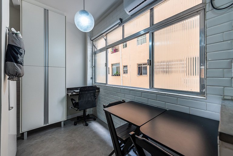 Frente Praia Embaré/Ar/Wi-Five