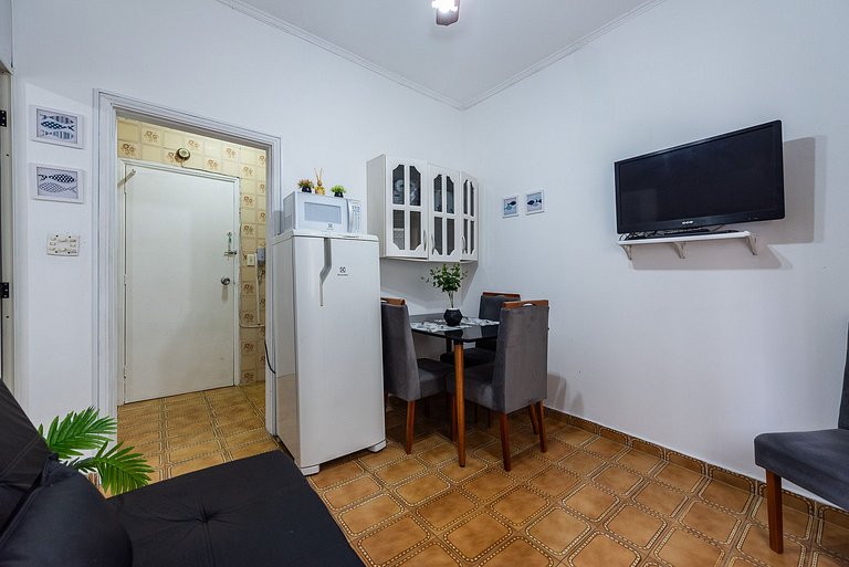 Basílica do Embaré frente a Praia