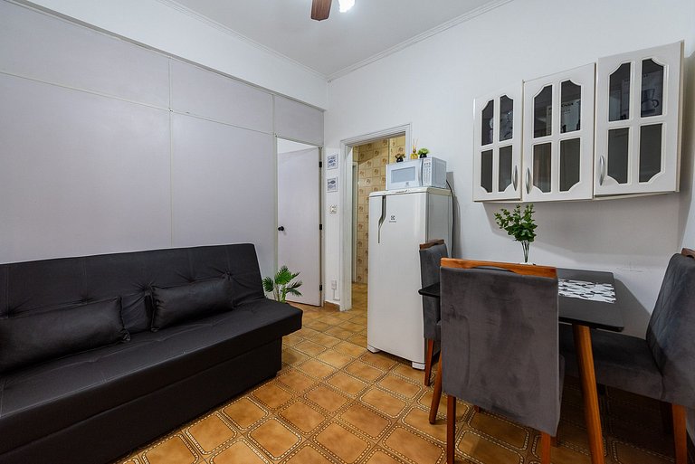 Basílica do Embaré frente a Praia