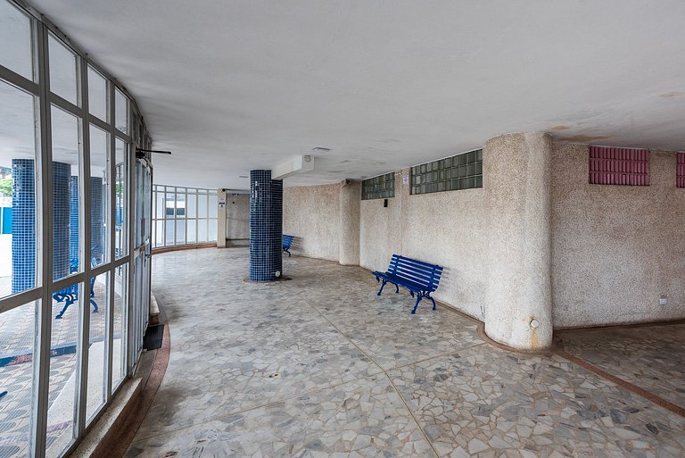 Basílica do Embaré frente a Praia