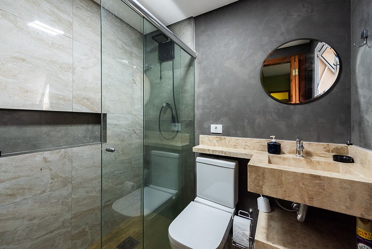 Encantador com Ar Garagem Piscina Wi-Fi GTH