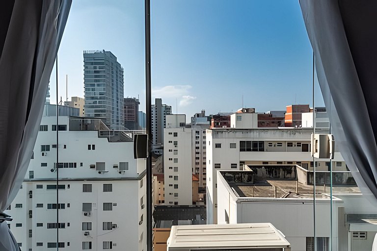 Praia do Embaré Wi-Fi | Ar condicionado