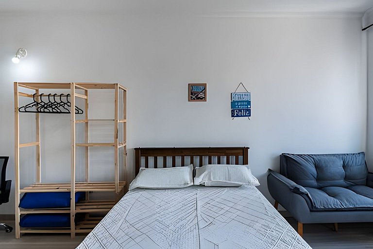 Praia do Embaré Wi-Fi | Ar condicionado