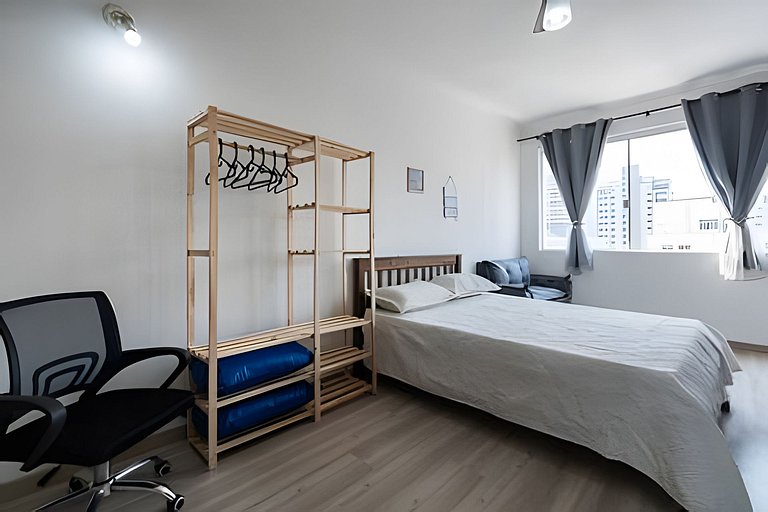 Praia do Embaré Wi-Fi | Ar condicionado