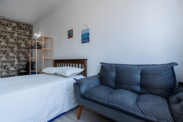 Praia do Embaré Wi-Fi | Ar condicionado