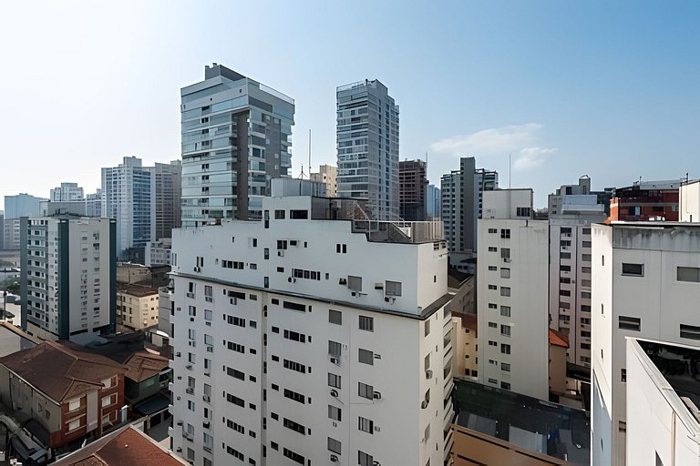 Praia do Embaré Wi-Fi | Ar condicionado