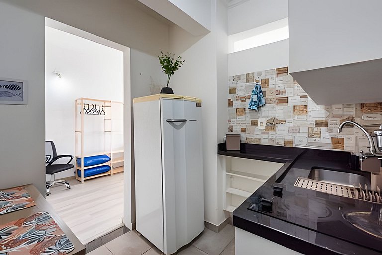 Praia do Embaré Wi-Fi | Ar condicionado