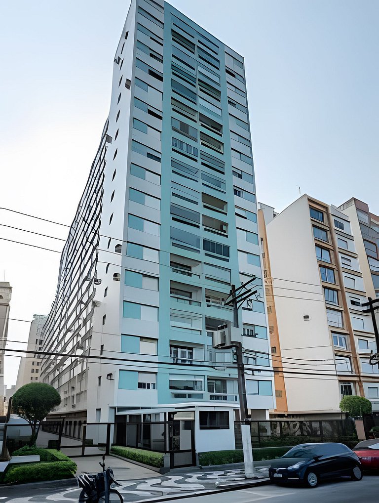 Praia do Embaré Wi-Fi | Ar condicionado