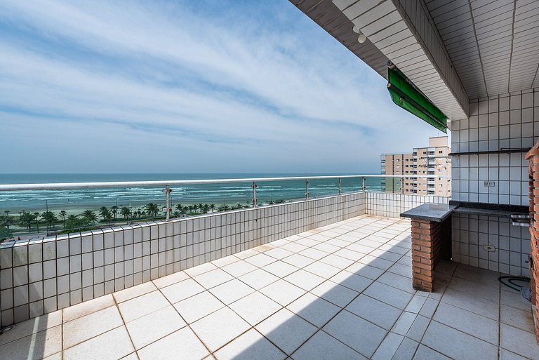 Cobertura Churras Ar e Garagem na Praia Nova Mirim