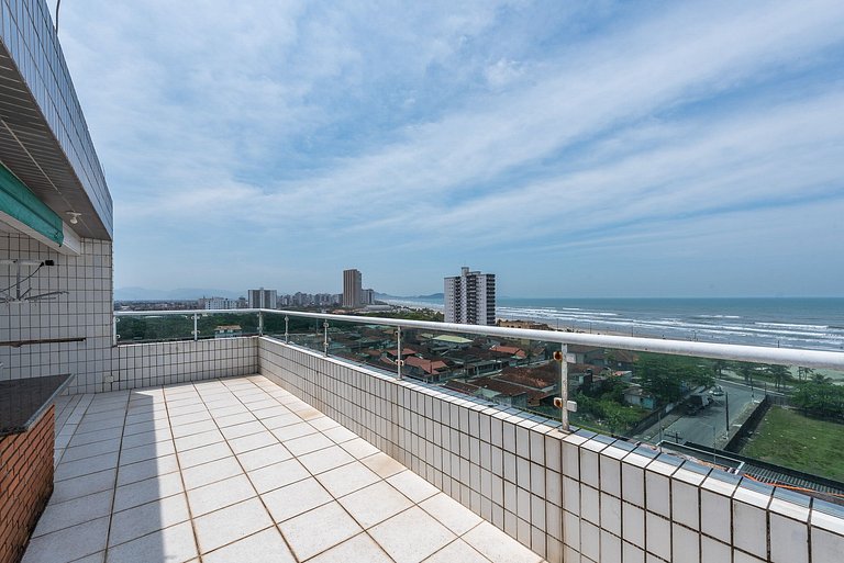 Cobertura Churras Ar e Garagem na Praia Nova Mirim