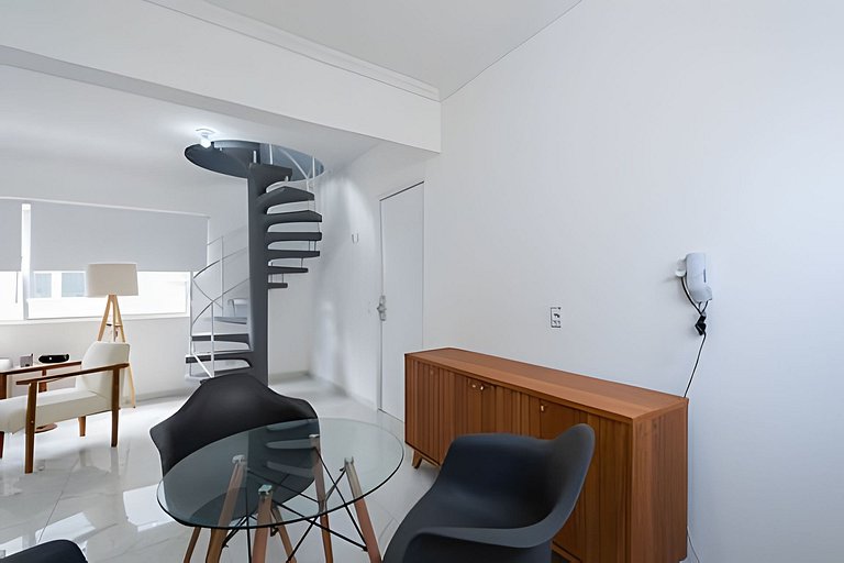 Cobertura Duplex 4 quart 2 vagas Churras Wi-Fi GEF