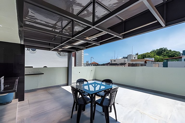 Cobertura Duplex 4 quart 2 vagas Churras Wi-Fi GEF