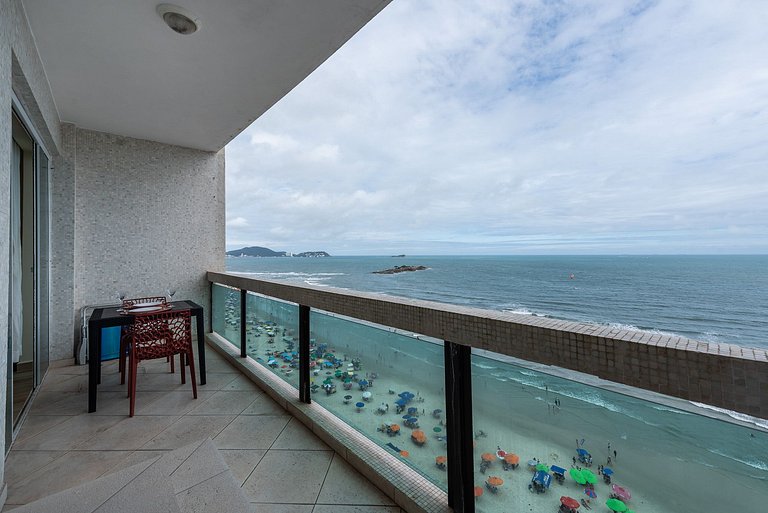 Apartamento Beira-Mar em Pitangueiras/ Guarujá GPG