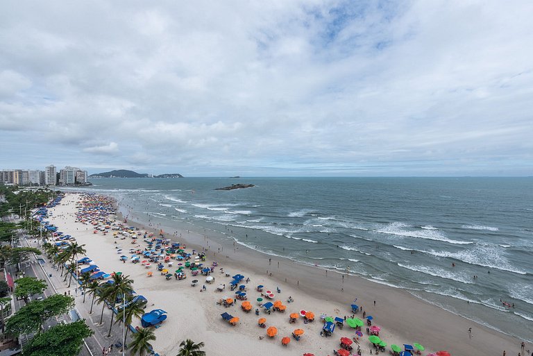 Apartamento Beira-Mar em Pitangueiras/ Guarujá GPG