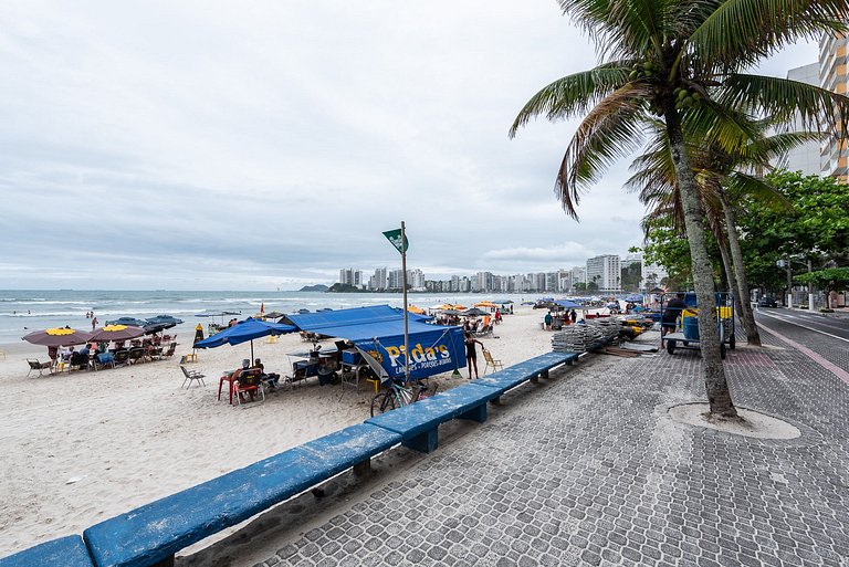 Apartamento Beira-Mar em Pitangueiras/ Guarujá GPG
