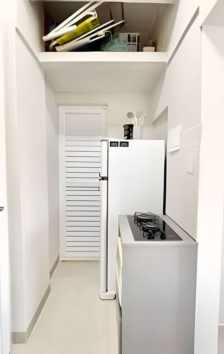 Vista Mar Garagem e Wi-Fi no Embaré SEVA