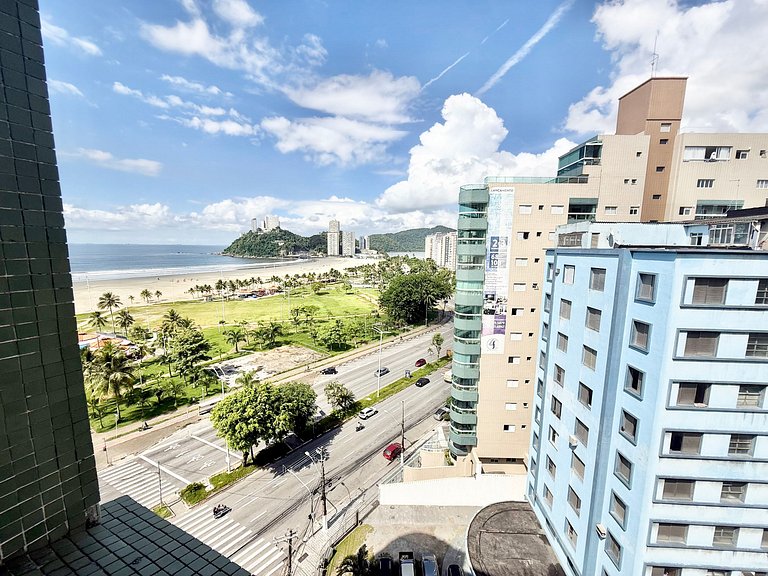 Praia do Itararé | Andar Alto | Portaria 24h SVIC