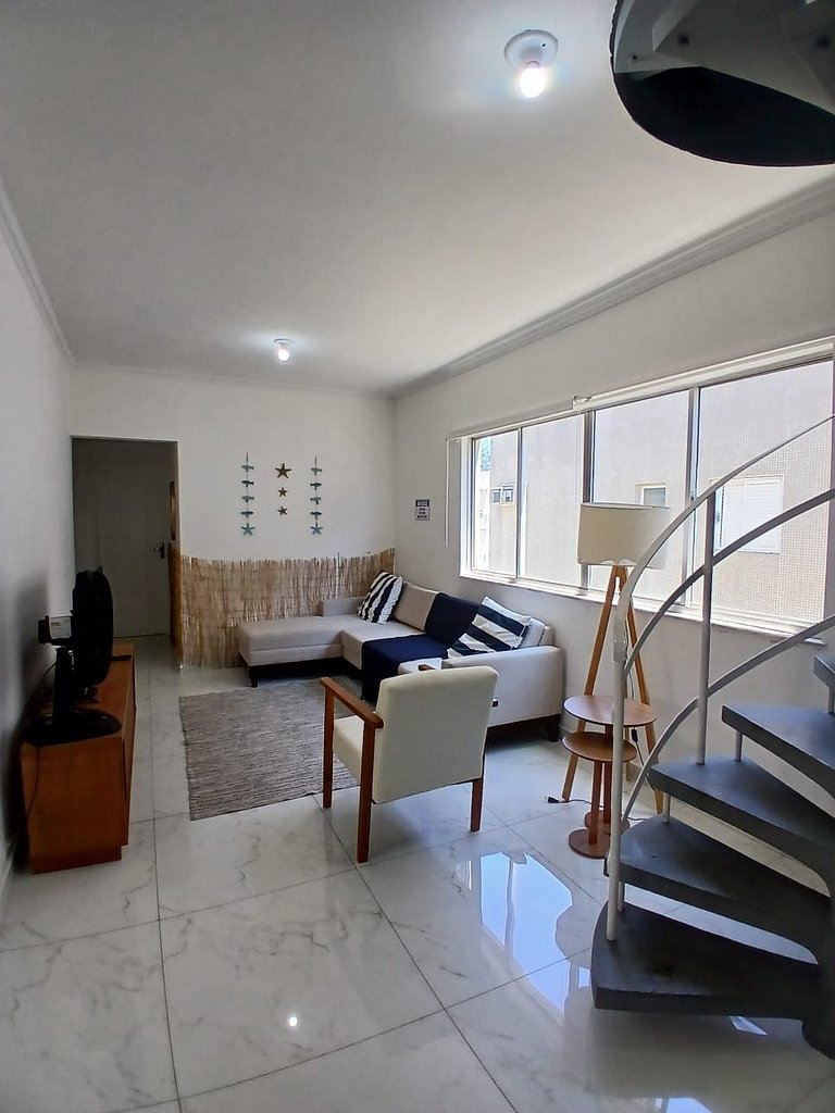 Cobertura Duplex 4 quart 2 vagas Churras Wi-Fi GEF