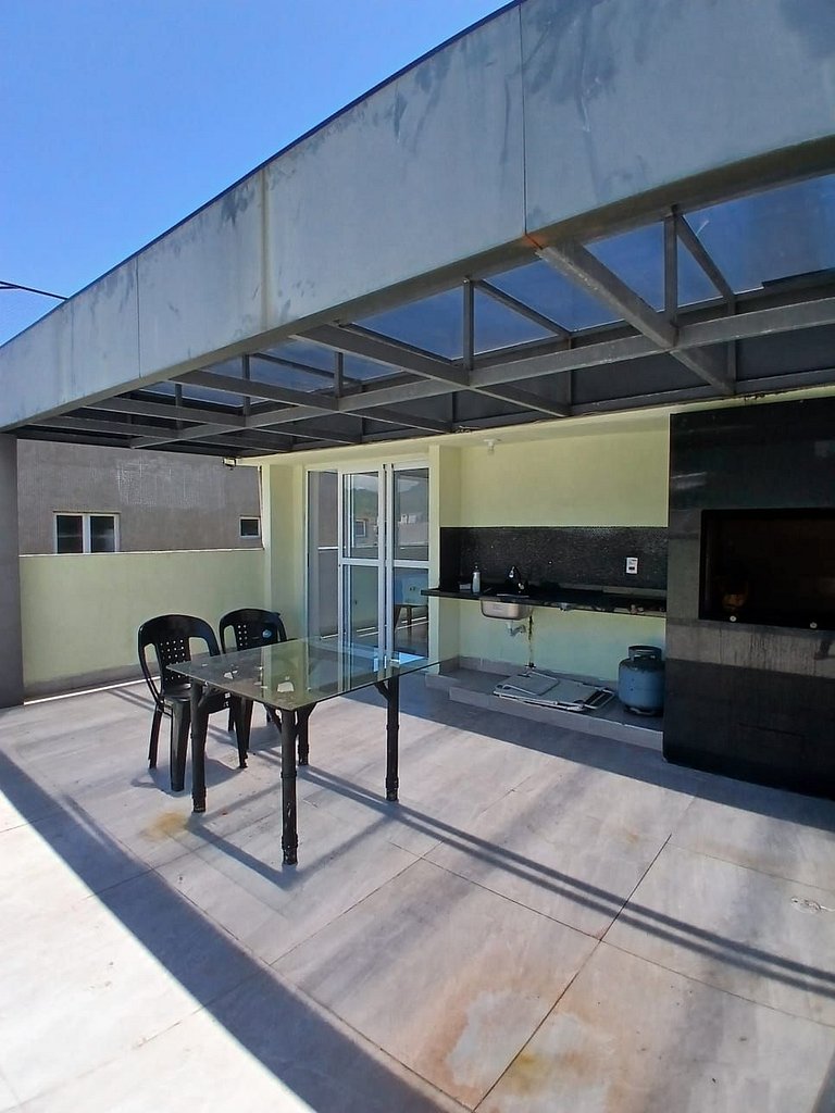 Cobertura Duplex 4 quart 2 vagas Churras Wi-Fi GEF