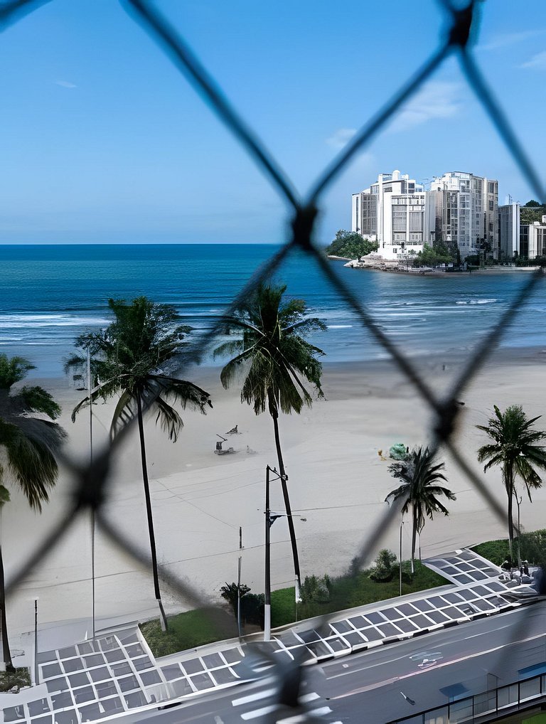 Pé na Areia de Guarujá - Wi-Fi - Garagem GAC