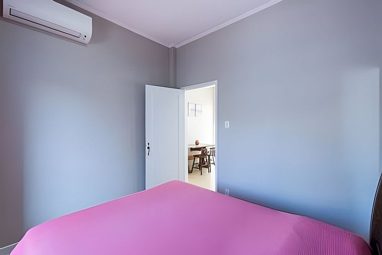 Aconchego e vista mar! Garagem, ar e wi-fi SEME