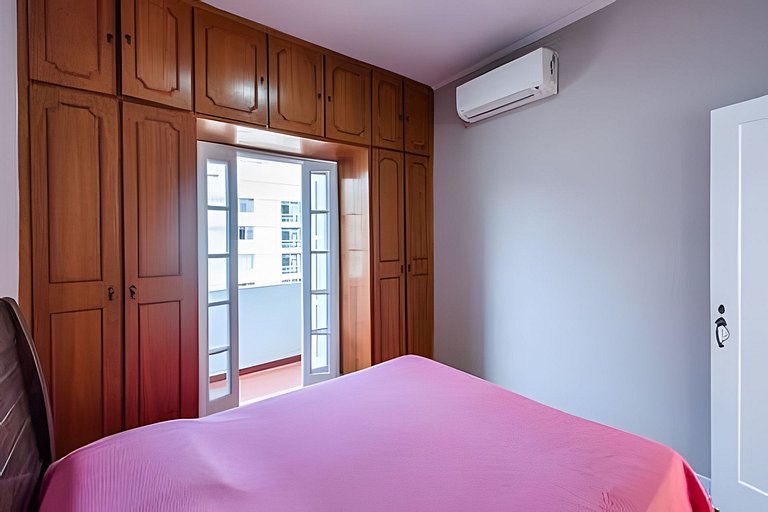 Aconchego e vista mar! Garagem, ar e wi-fi SEME