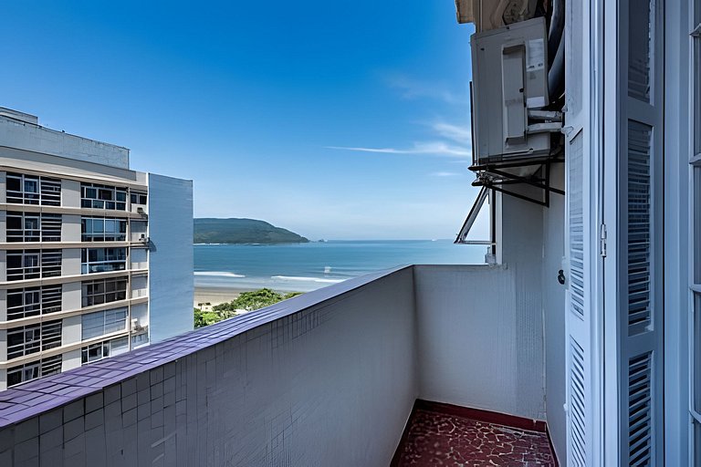 Aconchego e vista mar! Garagem, ar e wi-fi SEME