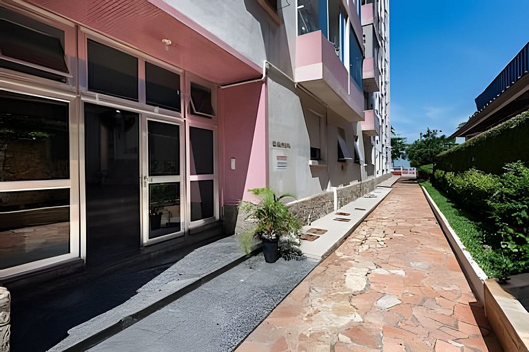 Aconchego e vista mar! Garagem, ar e wi-fi SEME